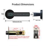 M5 Tuya BLE Smart Fingerprint Door Lock