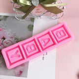 Letter Alphabet Baby Silicone Mold