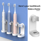 Wall-Mounted Electric Toothbrush Stand Rack