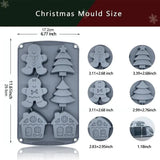 Silicone 3D Christmas Baking Mold