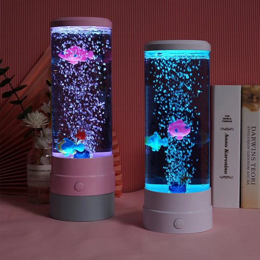 USB Colorful Bubble Fish LED Nightlight