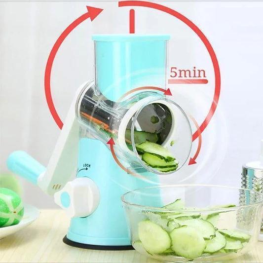 3-in-1 Manual Vegetable and Fruit Slicer