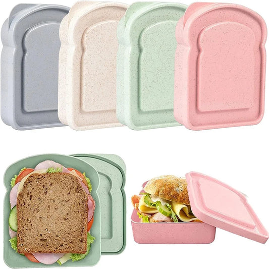 Portable Sandwich Container with Lid