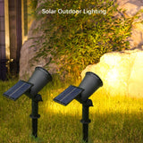 9LEDs Solar Spotlights