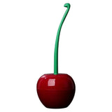 Cherry-Shaped Toilet Cleaning Brush with Holder