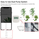 WiFi Smart Dual Pump Automatic Watering System