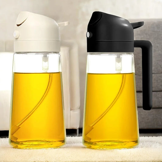 2-in-1 Glass Olive Oil Sprayer