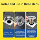 Magnetic Self-Closing Anti-Odor Floor Drain Core