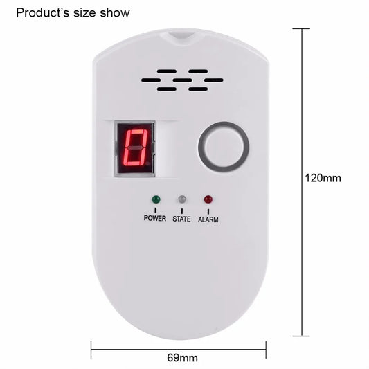 Plug-in Digital Natural Gas Detector