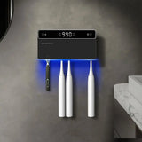 Wall-Mounted UV Toothbrush Holder with Large Capacity