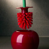 Cherry-Shaped Toilet Cleaning Brush with Holder