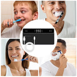 Wall-Mounted UV Toothbrush Holder with Large Capacity