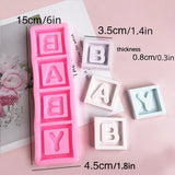 Letter Alphabet Baby Silicone Mold