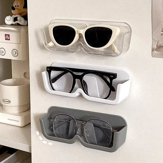 Wall-Mounted Glasses Holder Rack