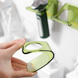 Portable Self-Adhesive Shaver Hanging Holder