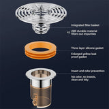 Magnetic Self-Closing Anti-Odor Floor Drain Core