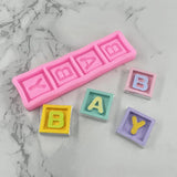 Letter Alphabet Baby Silicone Mold