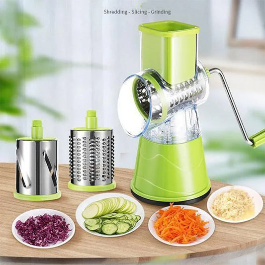 3-in-1 Manual Vegetable and Fruit Slicer