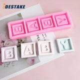 Letter Alphabet Baby Silicone Mold