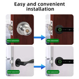 M5 Tuya BLE Smart Fingerprint Door Lock