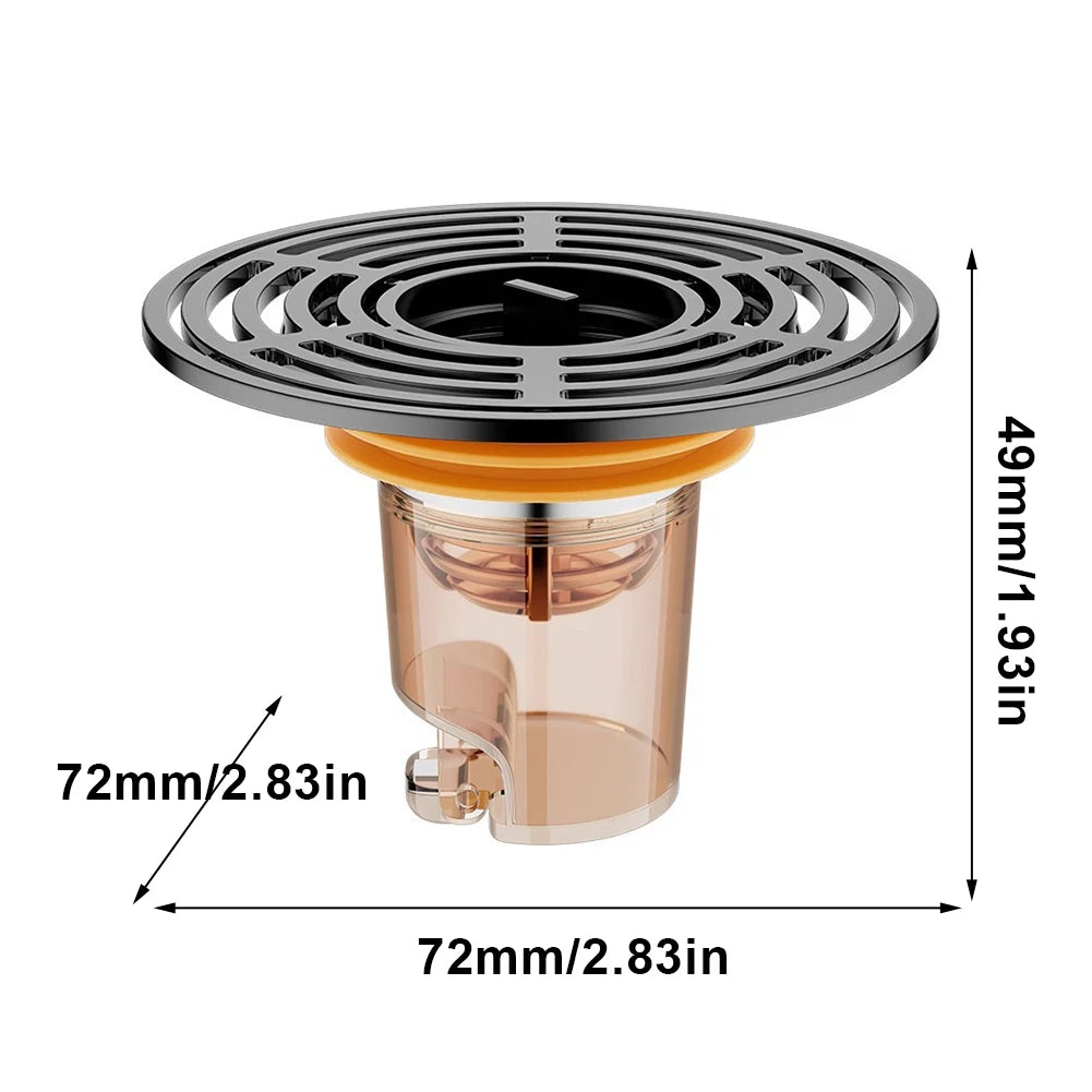 Magnetic Self-Closing Anti-Odor Floor Drain Core