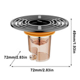 Magnetic Self-Closing Anti-Odor Floor Drain Core