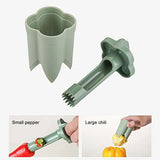 Effortless Pepper Corer &amp; Seed Remover