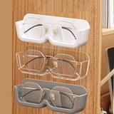 Wall-Mounted Glasses Holder Rack