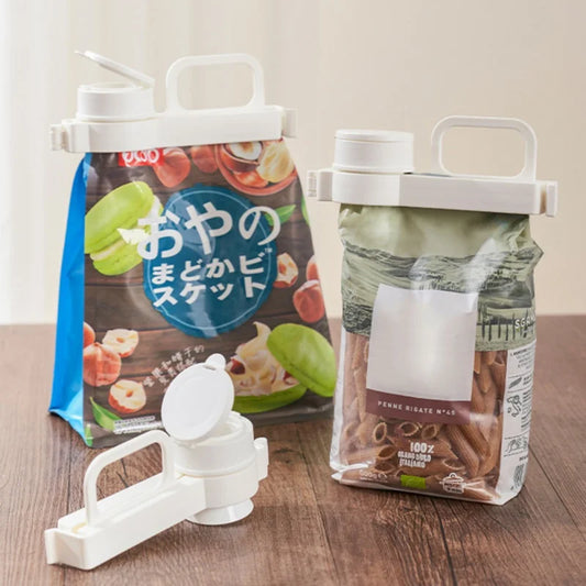 Bag Clips with Pour Spout