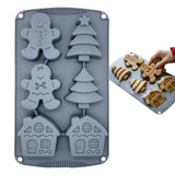 Silicone 3D Christmas Baking Mold